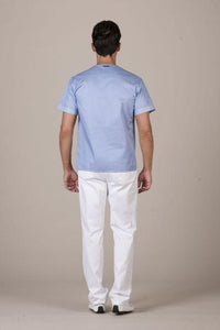 Milano Unisex Top - FREEDOM - clearance - Luxury Italian Pastelli Uniforms