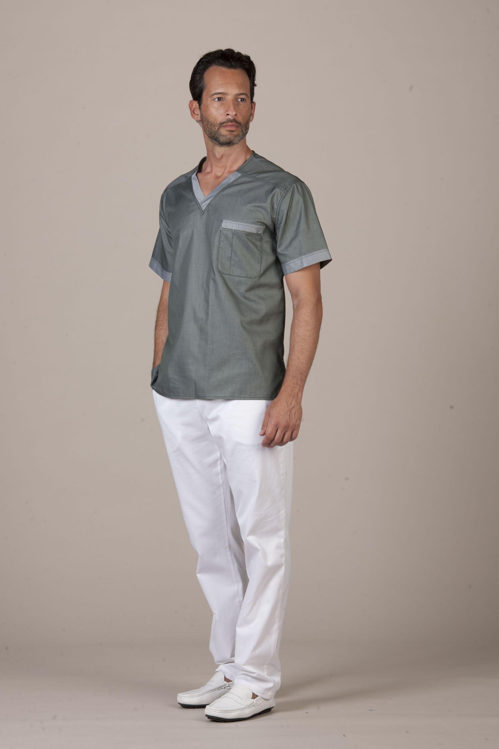 Milano Unisex Top - FREEDOM - Luxury Italian Pastelli Uniforms