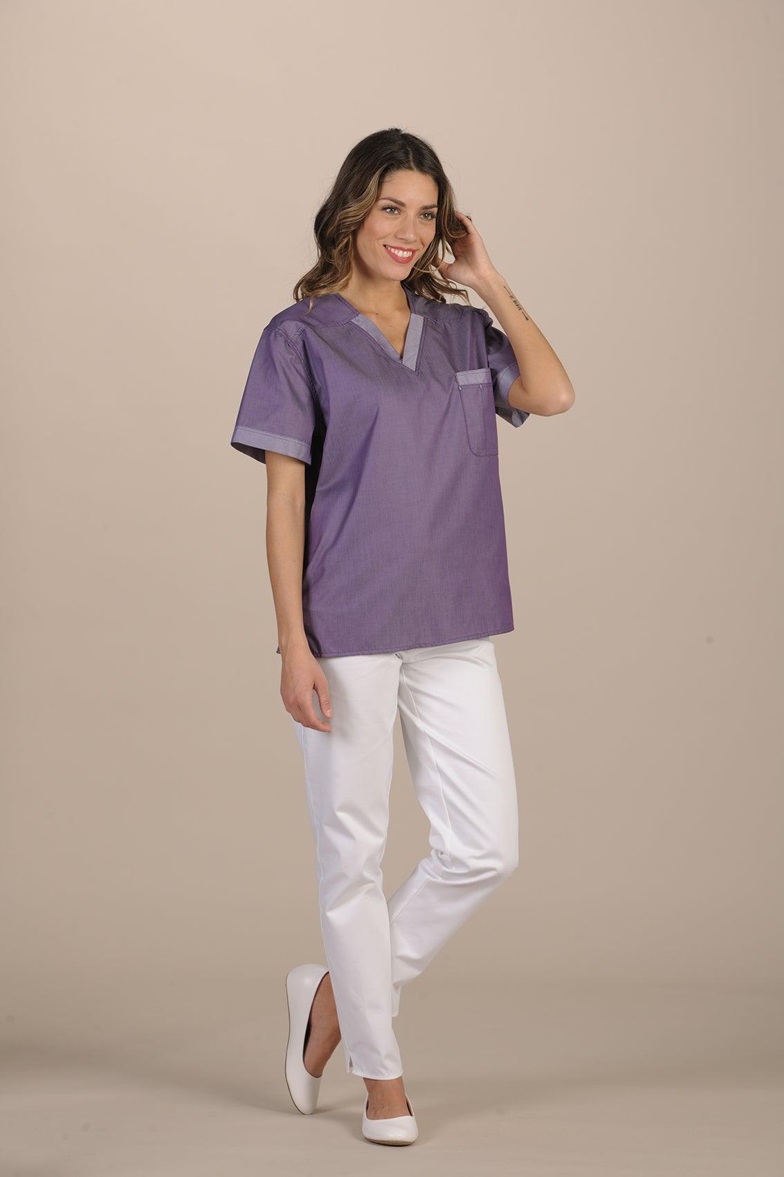 Milano Unisex Top - FREEDOM - Luxury Italian Pastelli Uniforms