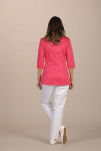 Nuraxi Women's Top - Luxury Italian Pastelli Uniforms