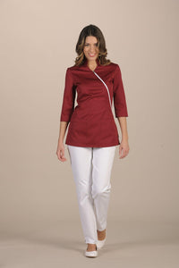 Nuraxi Women's Top - Luxury Italian Pastelli Uniforms