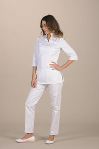 Nuraxi Women's Top - Luxury Italian Pastelli Uniforms