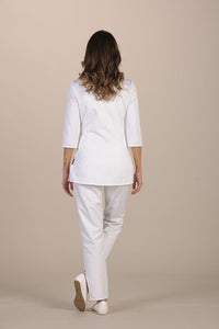 Nuraxi Women's Top - Luxury Italian Pastelli Uniforms