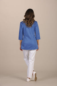 Nuraxi Women's Top - Luxury Italian Pastelli Uniforms