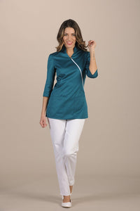 Nuraxi Women's Top - Luxury Italian Pastelli Uniforms