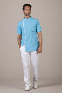 Parigi PET Men's Top - Luxury Italian Pastelli Uniforms