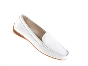 Women's S-Top Moccasin Leather Shoe - Luxury Italian Pastelli Uniforms