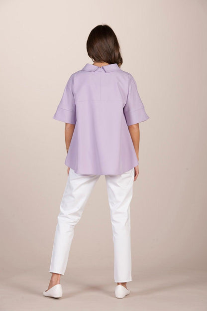 Valparaiso Women's Top - wash and wear - Luxury Italian Pastelli Uniforms