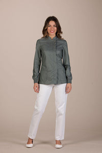 Beirut Women's Top - Freedom - Luxury Italian Pastelli Uniforms