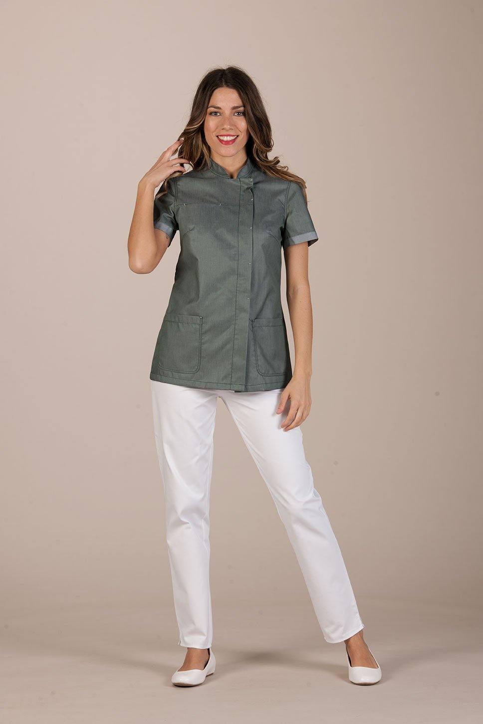 Beirut Women's Top - Freedom - Luxury Italian Pastelli Uniforms