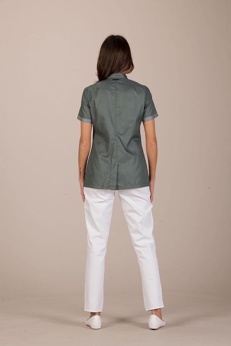 Beirut Women's Top - Freedom - Luxury Italian Pastelli Uniforms