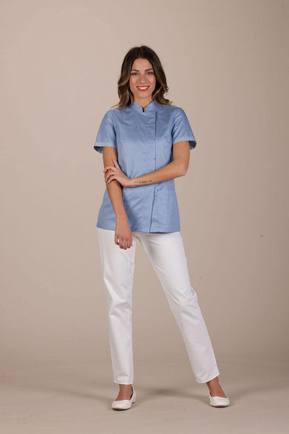 Beirut Women's Top - Freedom - Luxury Italian Pastelli Uniforms