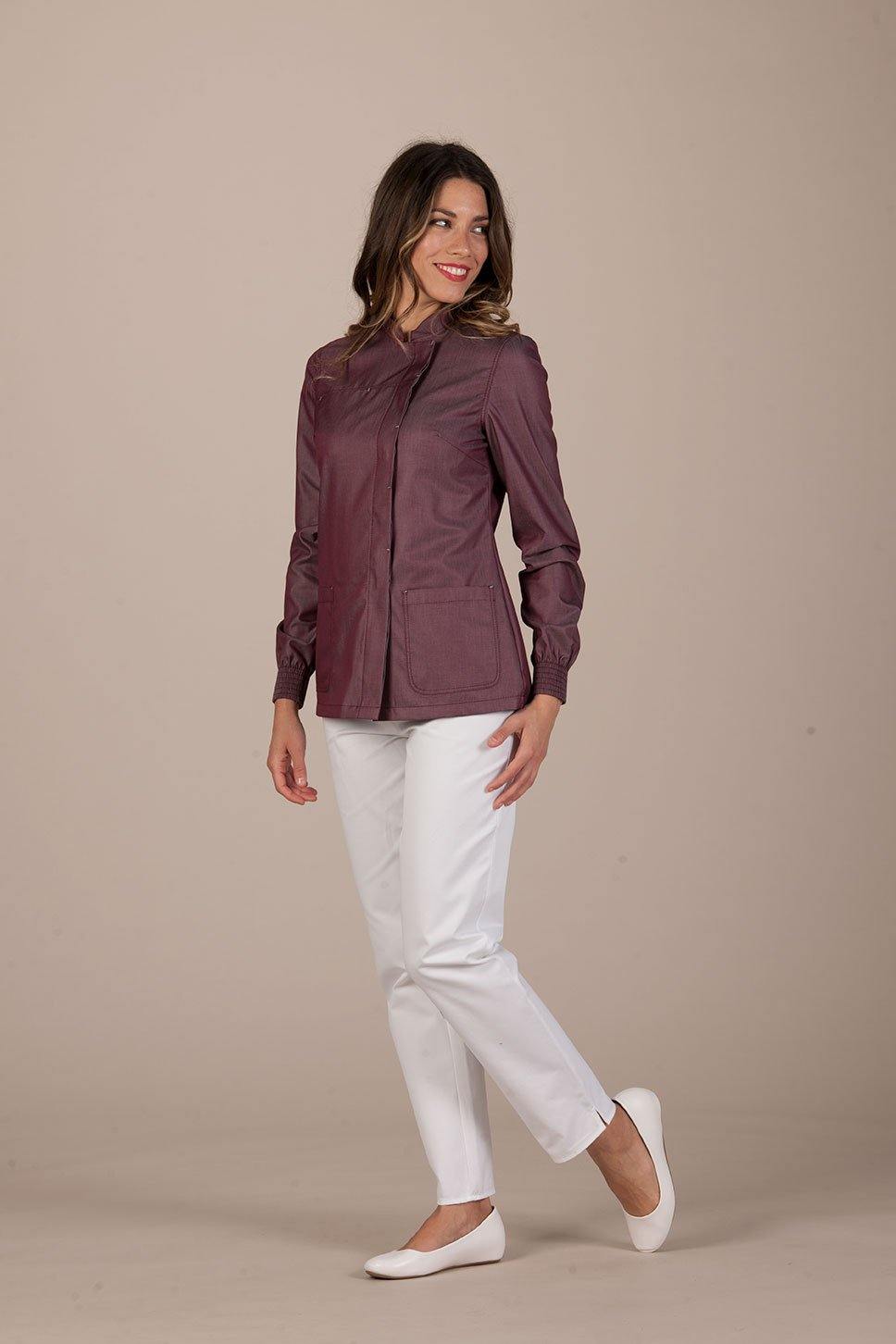 Beirut Women's Top - Freedom - Luxury Italian Pastelli Uniforms