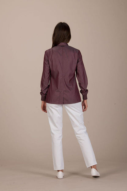 Beirut Women's Top - Freedom - Luxury Italian Pastelli Uniforms