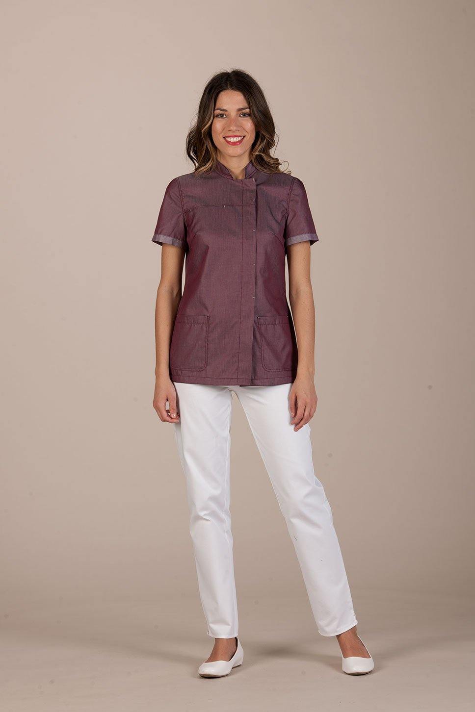 Beirut Women's Top - Freedom - Luxury Italian Pastelli Uniforms