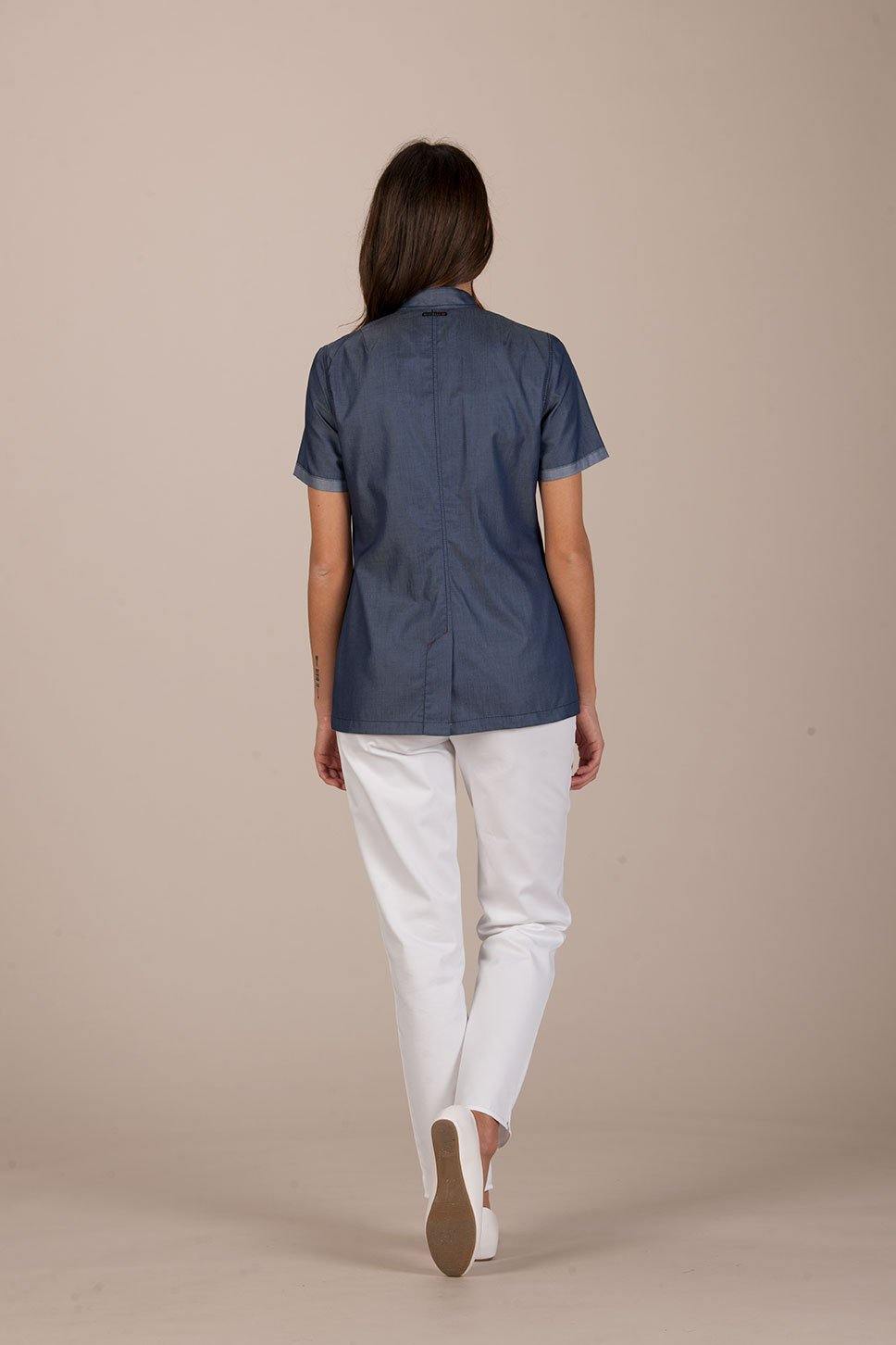 Beirut Women's Top - Freedom - Luxury Italian Pastelli Uniforms