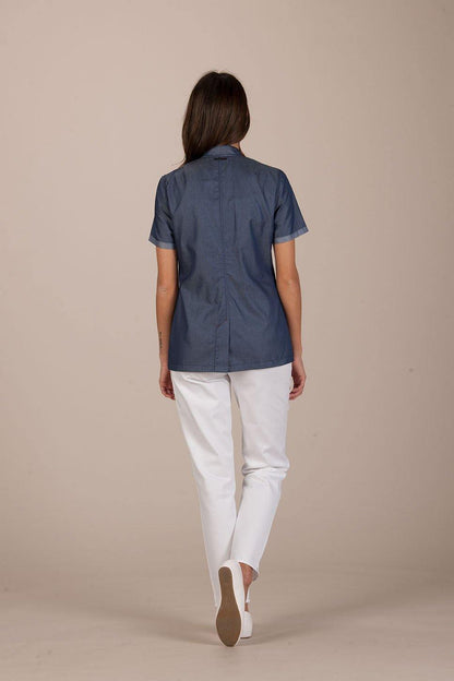 Beirut Women's Top - Freedom - Luxury Italian Pastelli Uniforms