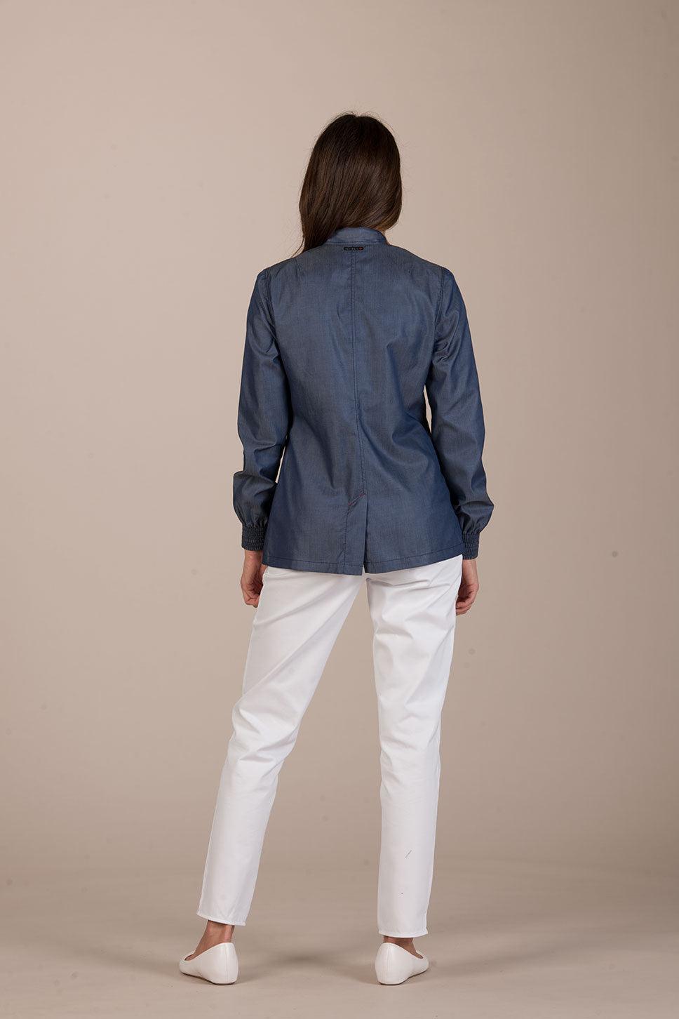 Beirut Women's Top - Freedom - clearance - Luxury Italian Pastelli Uniforms