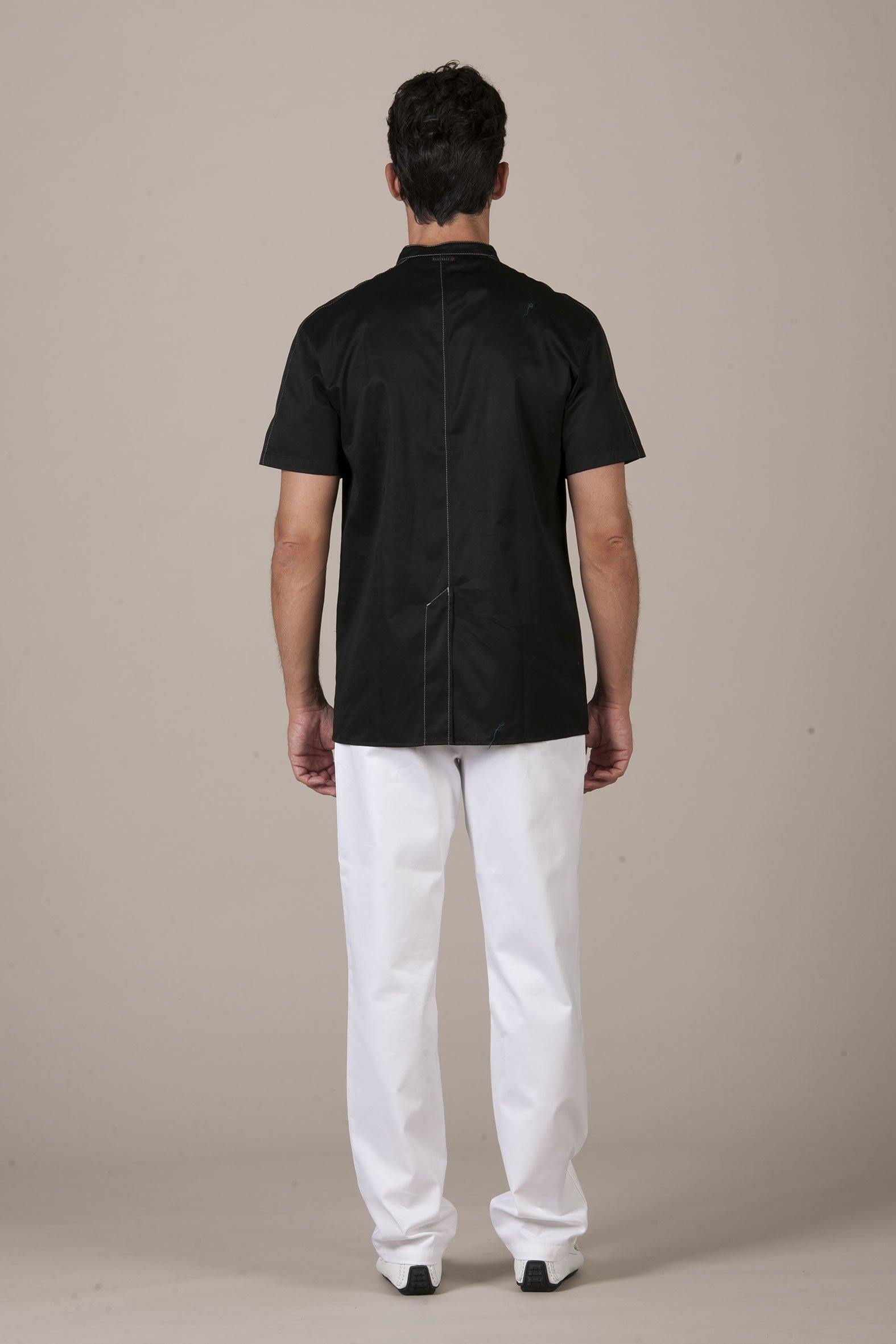 Cardiff Men's Top - Luxury Italian Pastelli Uniforms