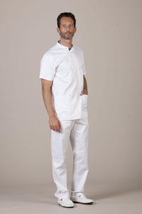 Cardiff Men's Top - Luxury Italian Pastelli Uniforms