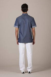 Guadalupe Men's Top - FREEDOM - Luxury Italian Pastelli Uniforms