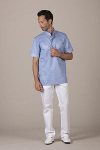 Guadalupe Men's Top - FREEDOM - Luxury Italian Pastelli Uniforms