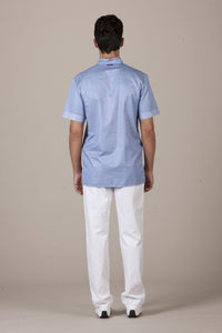 Guadalupe Men's Top - FREEDOM - Luxury Italian Pastelli Uniforms