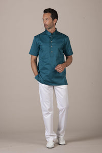 Guadalupe Men's Top - Luxury Italian Pastelli Uniforms