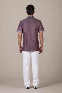 Guadalupe Men's Top - FREEDOM - Luxury Italian Pastelli Uniforms