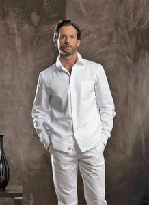 Rigel Men's Top - Discontinued Style - Luxury Italian Pastelli Uniforms