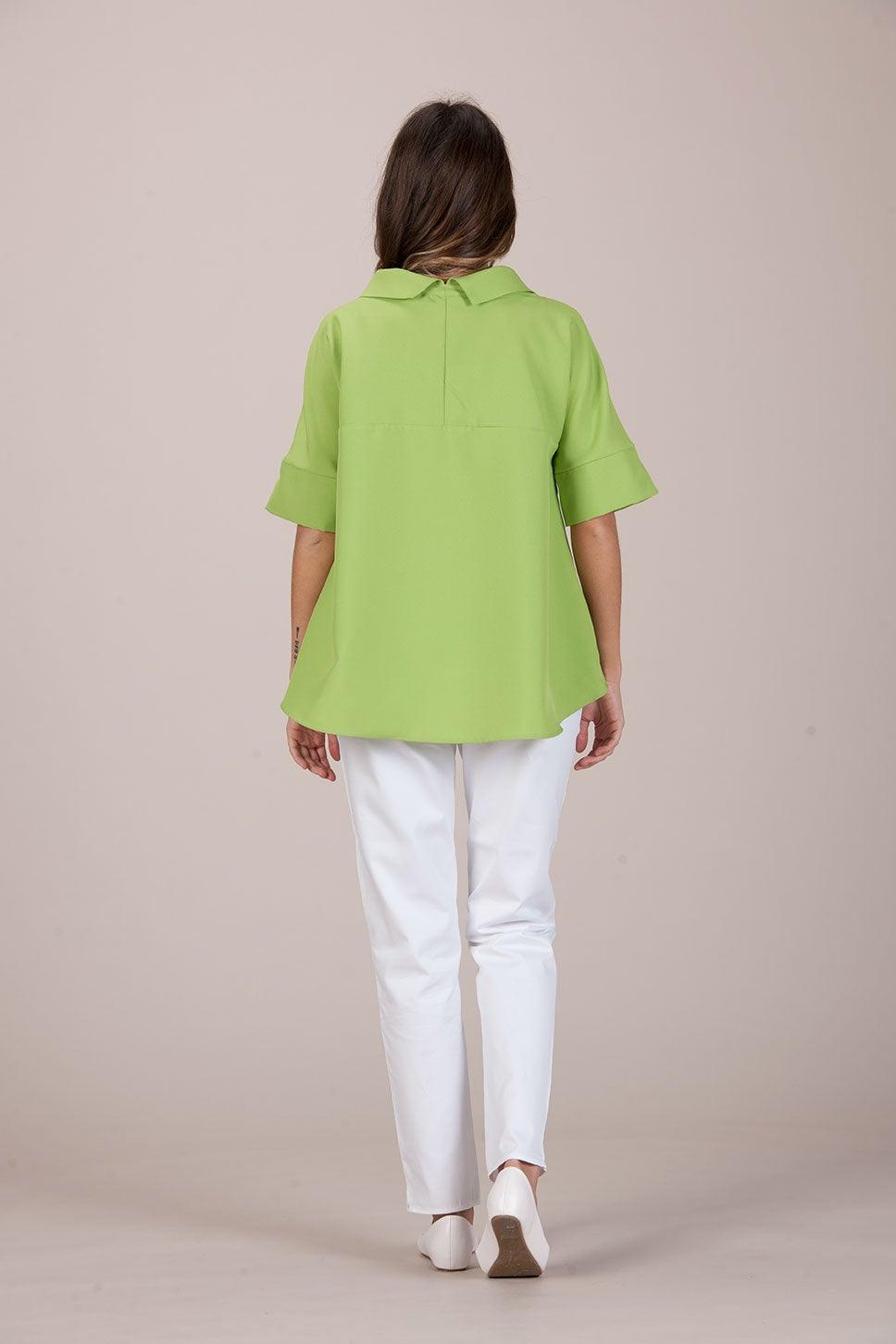 Valparaiso Women's Top - wash and wear - Luxury Italian Pastelli Uniforms